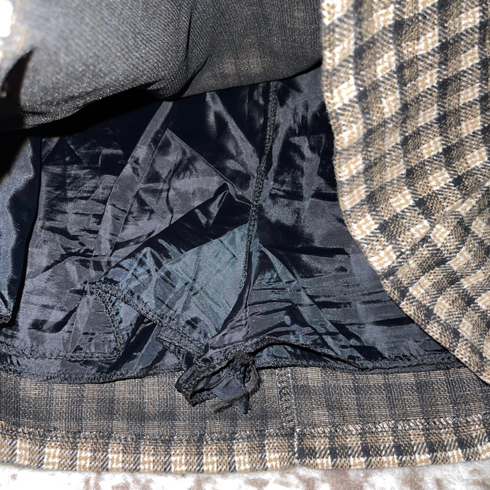 Plaid Mini Skirt - Picture 2 of 5